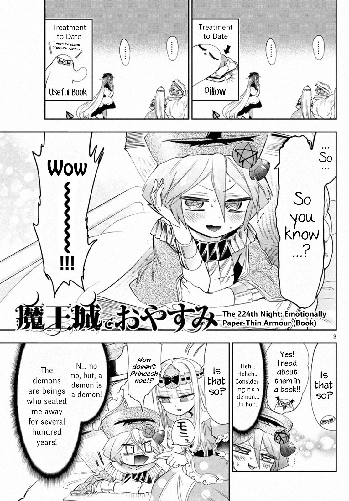 Maou-jou de Oyasumi Chapter 224 page 3 - Chapter 224: The 224th Night