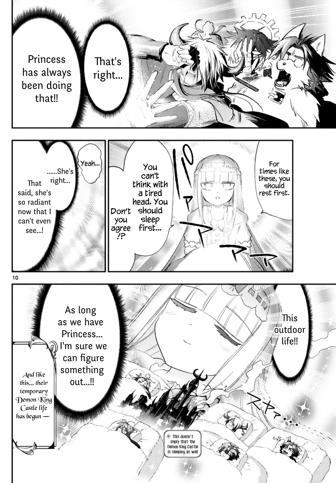 Maou-jou de Oyasumi Chapter 225 page 10 - Chapter 225: The 225th Night