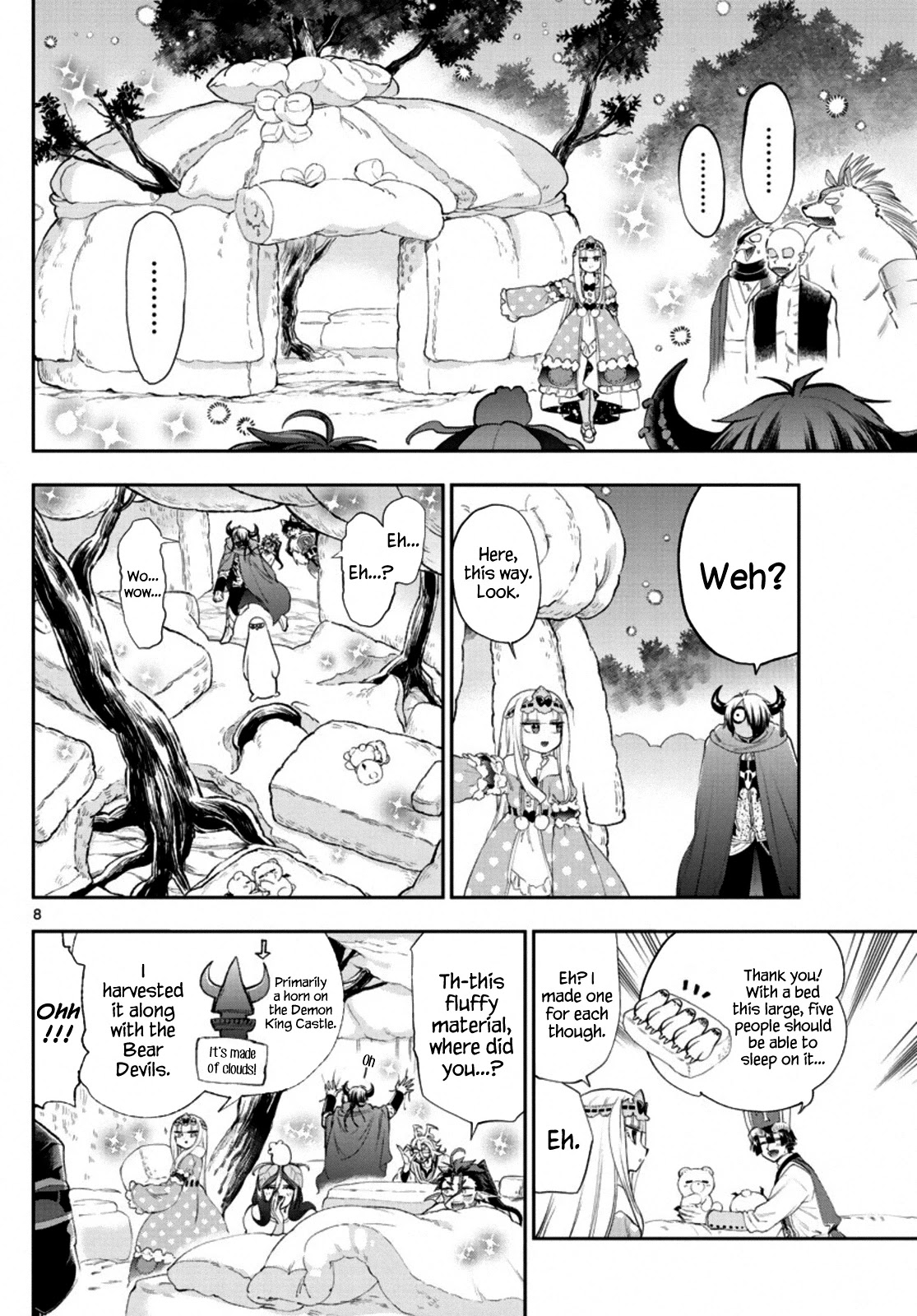 Maou-jou de Oyasumi Chapter 225 page 8 - Chapter 225: The 225th Night