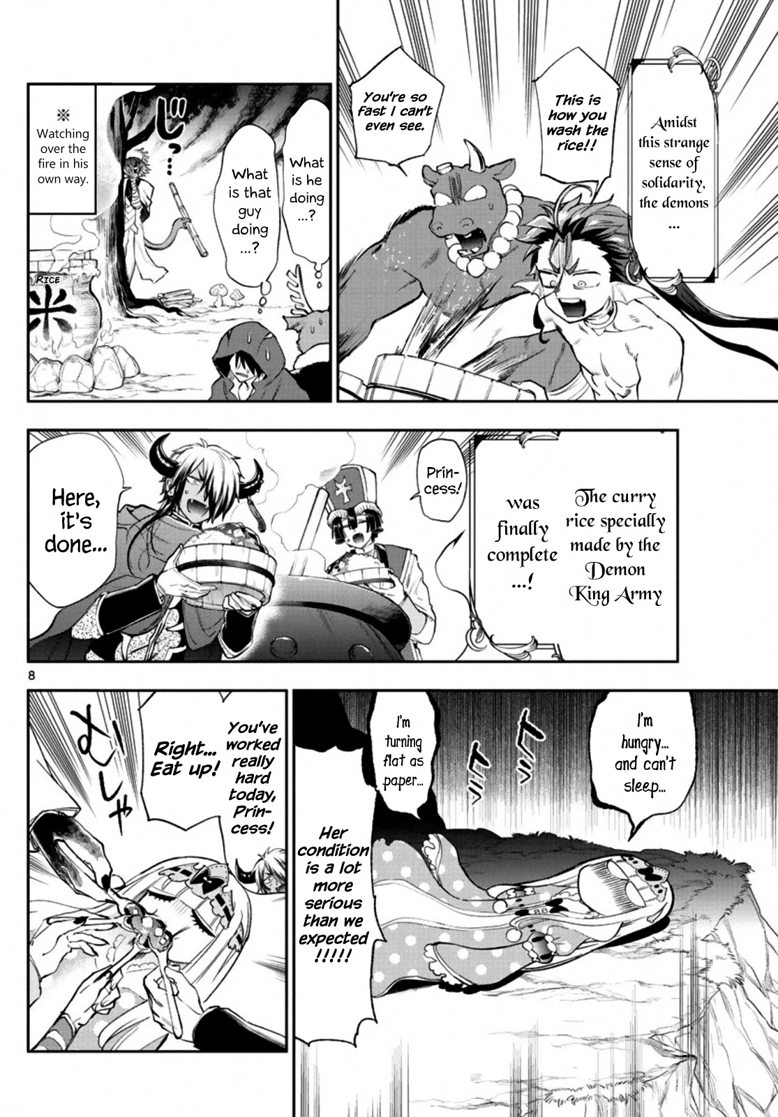 Maou-jou de Oyasumi Chapter 226 page 8 - Chapter 226: The 226th Night