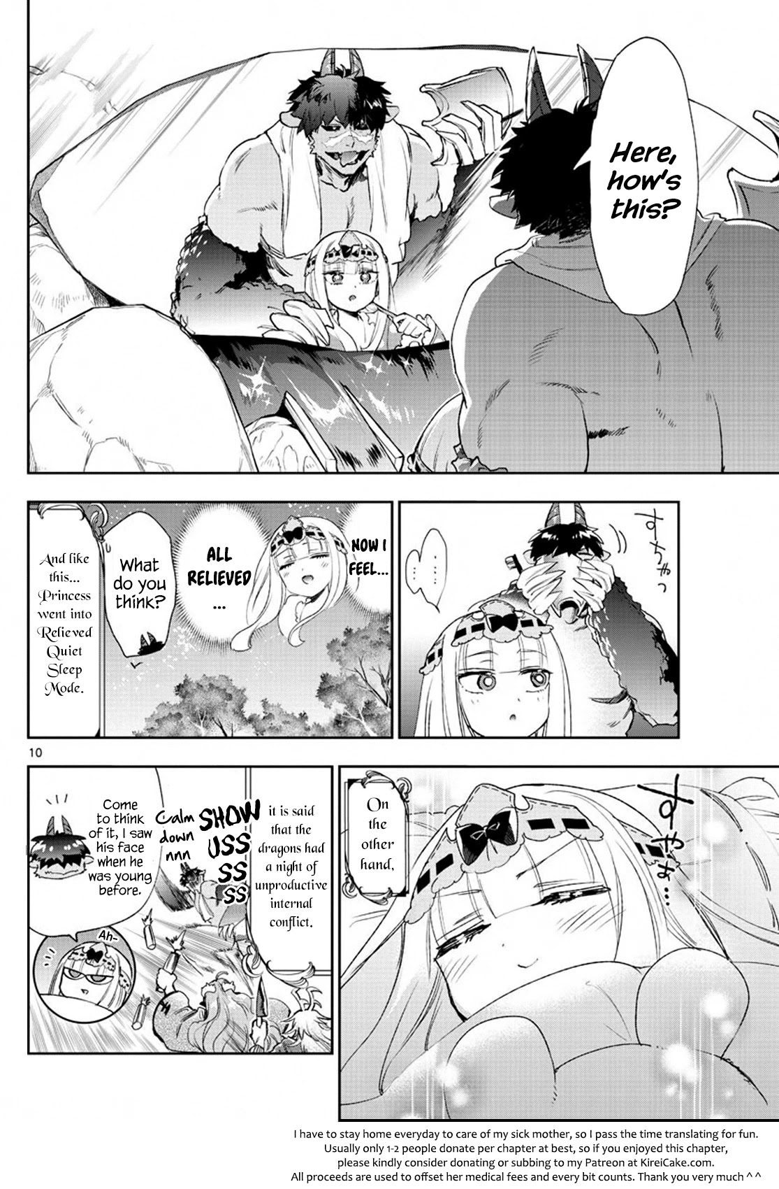 Maou-jou de Oyasumi Chapter 229 page 10 - Chapter 229: The 229th Night