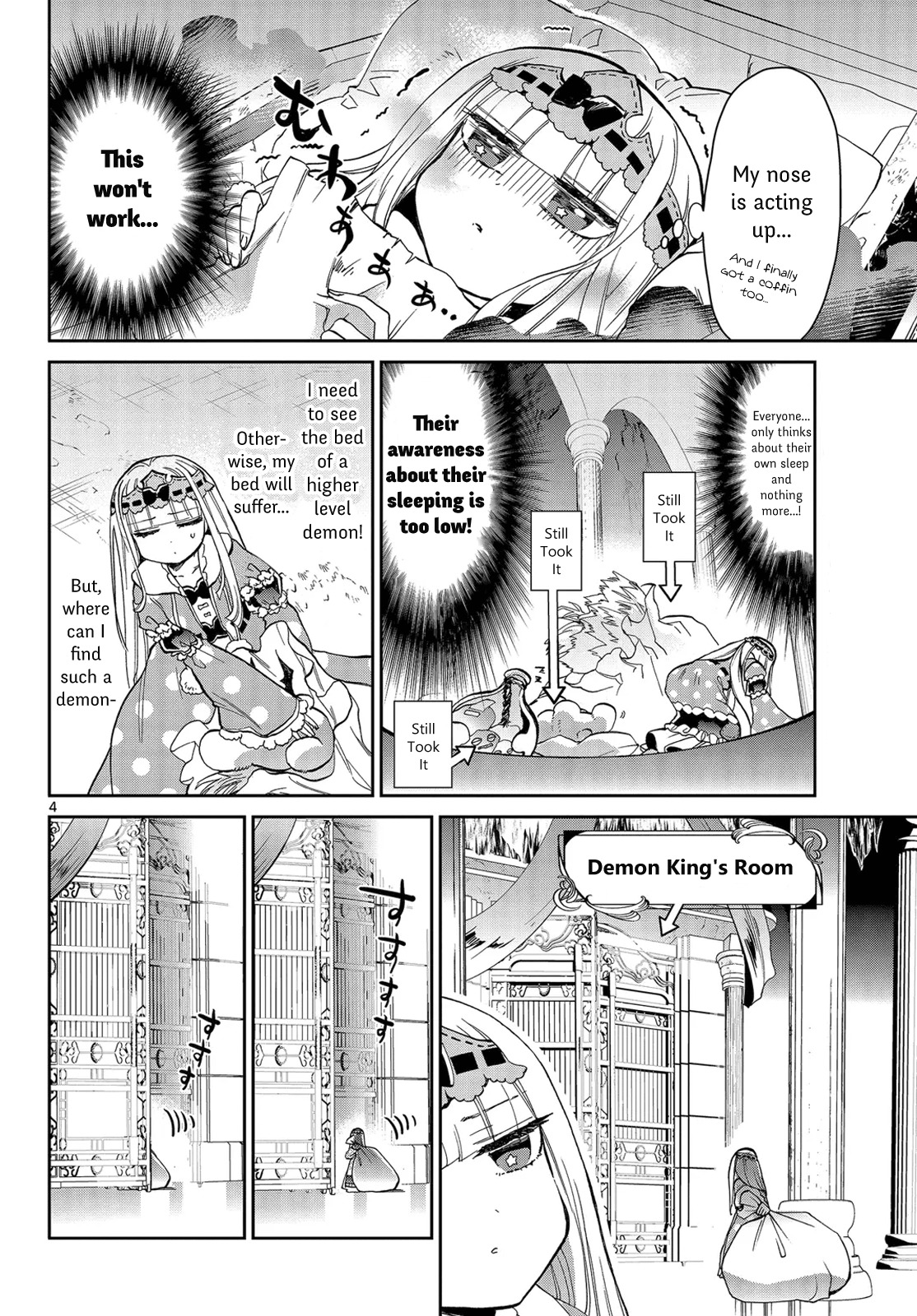 Maou-jou de Oyasumi Chapter 23 page 4 - Chapter 23: I'm Going to Visit You Tonight