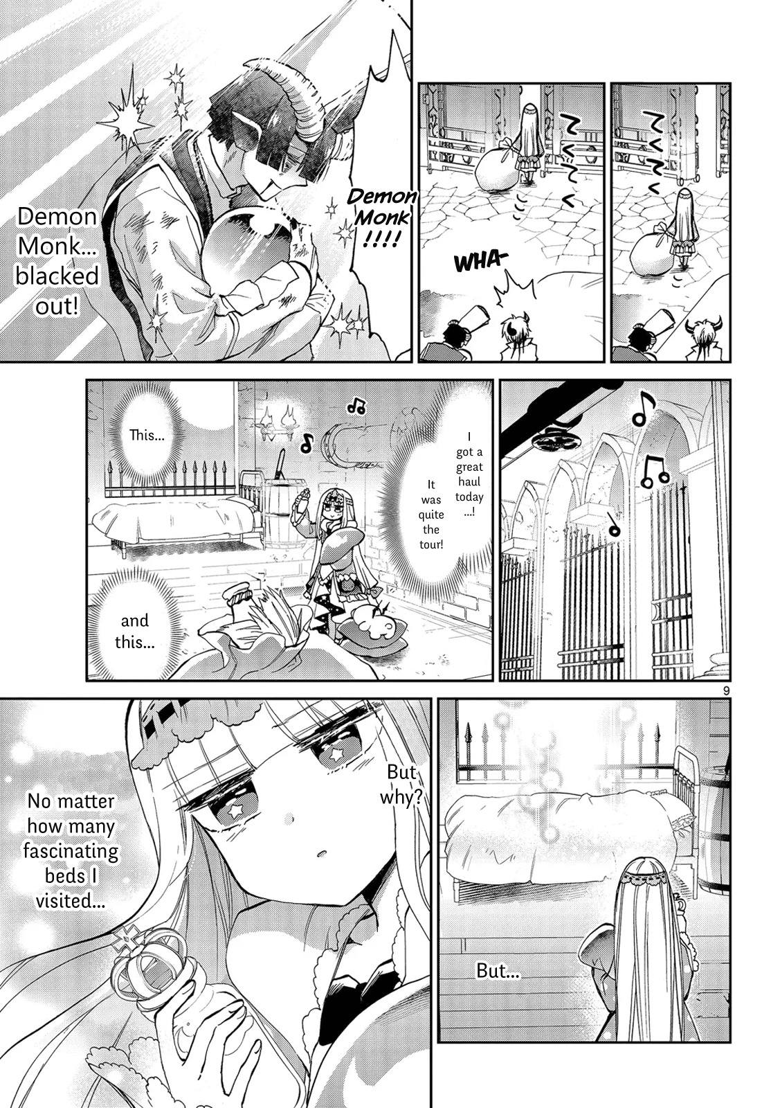 Maou-jou de Oyasumi Chapter 23 page 9 - Chapter 23: I'm Going to Visit You Tonight