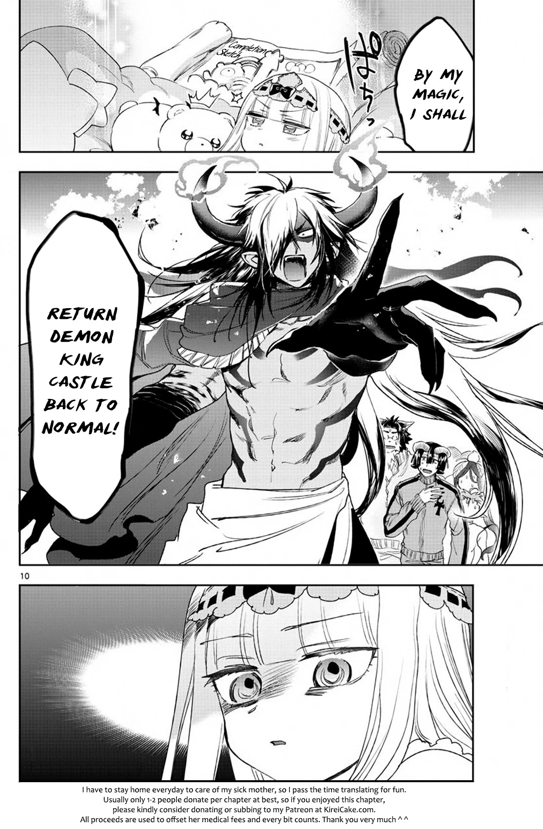 Maou-jou de Oyasumi Chapter 230 page 10 - Chapter 230: The 230th Night