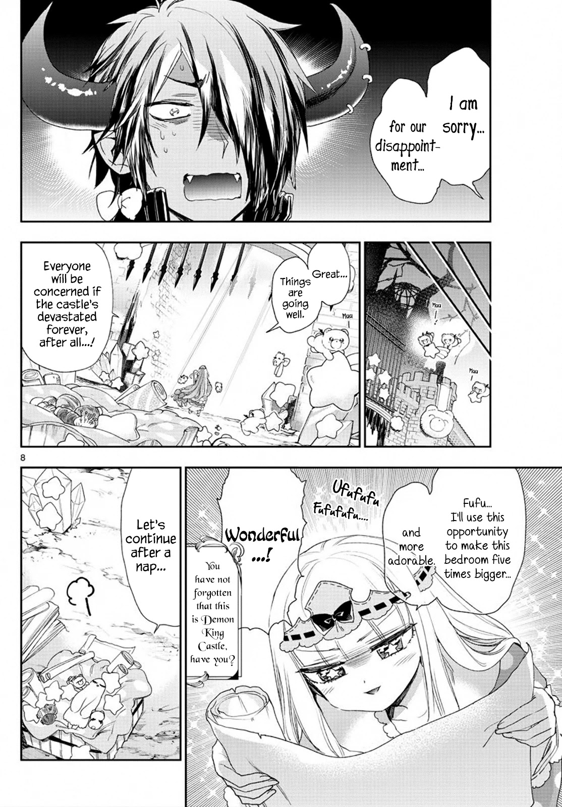 Maou-jou de Oyasumi Chapter 230 page 8 - Chapter 230: The 230th Night
