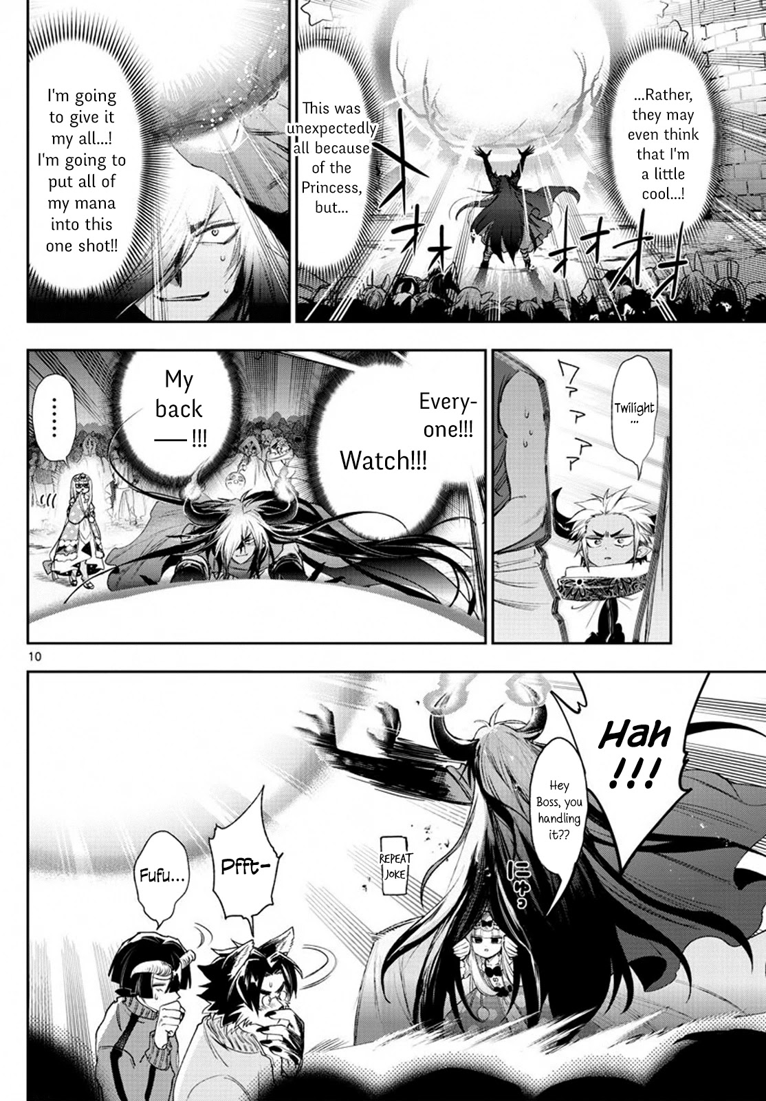 Maou-jou de Oyasumi Chapter 231 page 10 - Chapter 231: The 231st Night