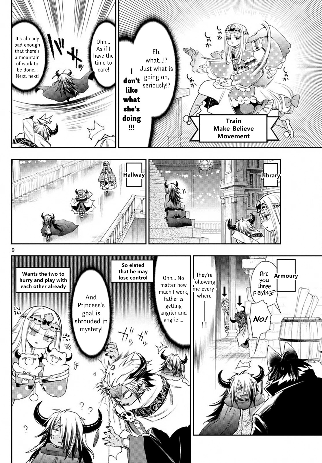 Maou-jou de Oyasumi Chapter 232 page 8 - Chapter 232: The 232nd Night