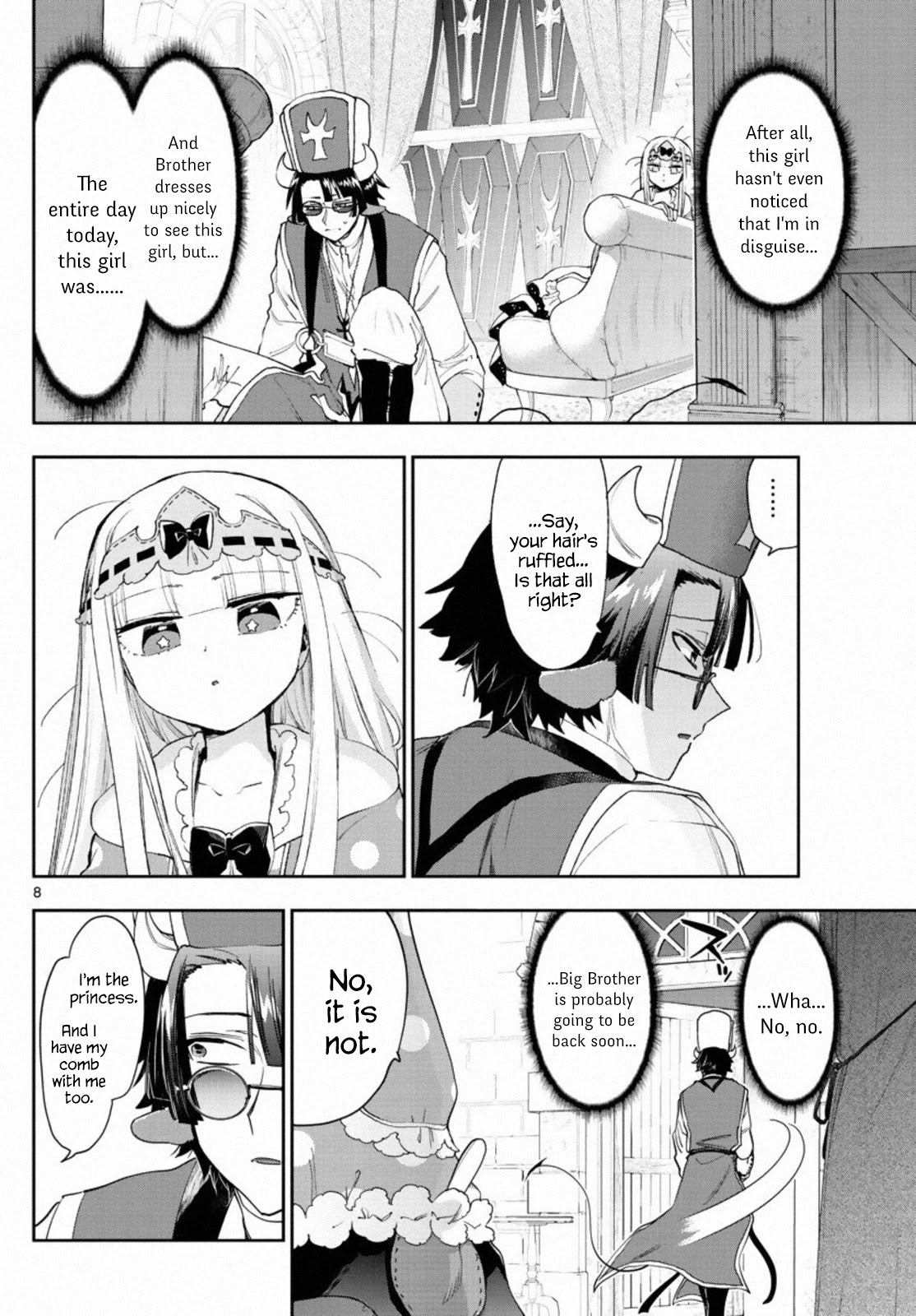 Maou-jou de Oyasumi Chapter 234 page 8 - Chapter 234: The 234th Night