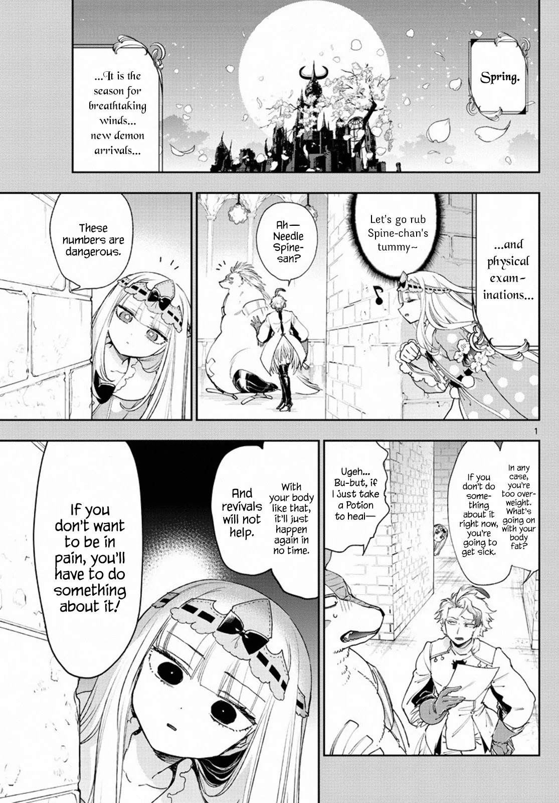 Maou-jou de Oyasumi Chapter 236 page 1 - Chapter 236: The 236th Night