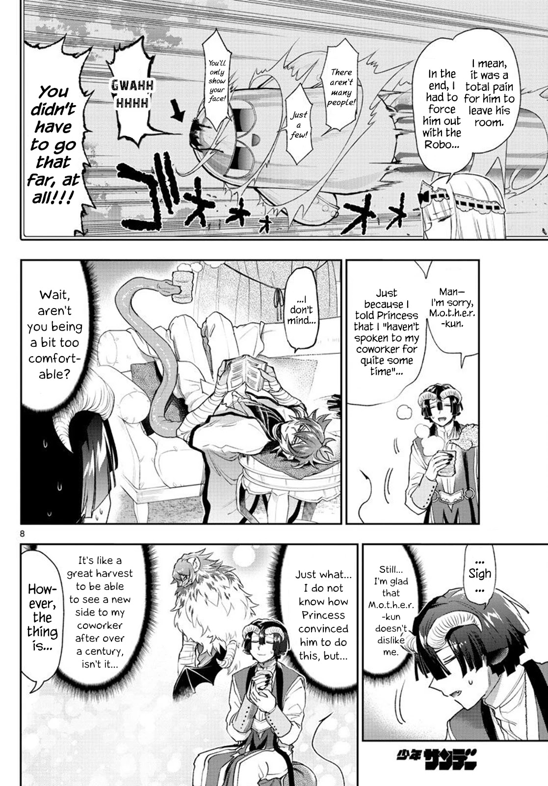 Maou-jou de Oyasumi Chapter 237 page 8 - Chapter 237: The 237th Night