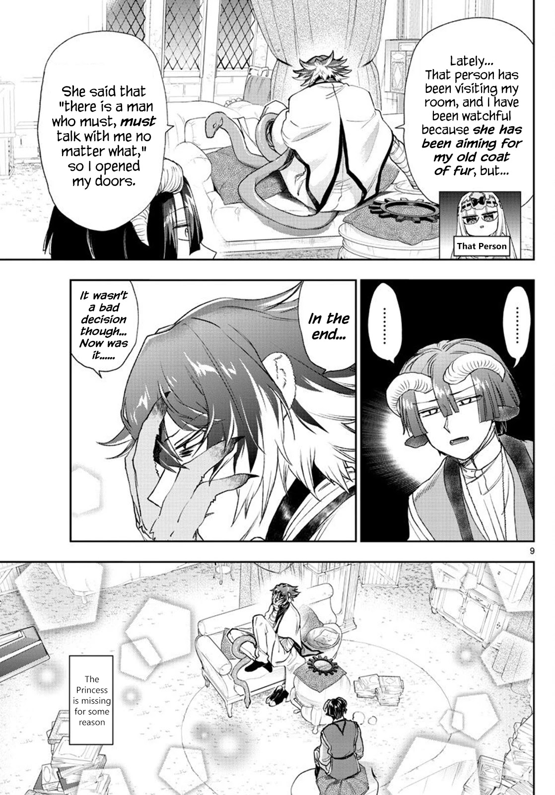 Maou-jou de Oyasumi Chapter 237 page 9 - Chapter 237: The 237th Night