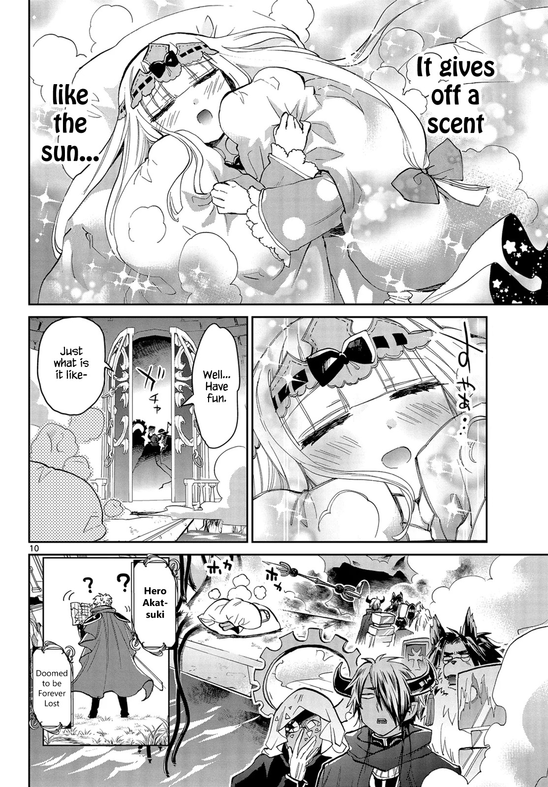 Maou-jou de Oyasumi Chapter 24 page 10 - Chapter 24: My Laundry Path