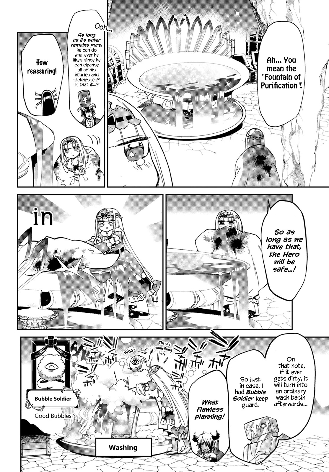 Maou-jou de Oyasumi Chapter 24 page 4 - Chapter 24: My Laundry Path