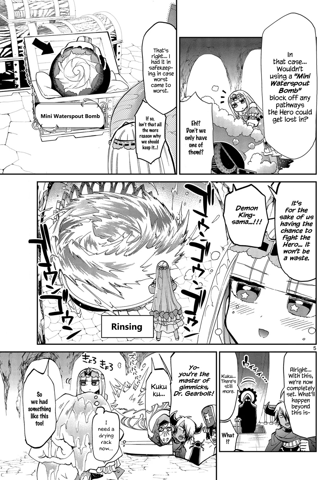Maou-jou de Oyasumi Chapter 24 page 5 - Chapter 24: My Laundry Path