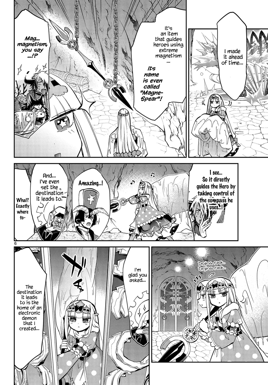 Maou-jou de Oyasumi Chapter 24 page 6 - Chapter 24: My Laundry Path