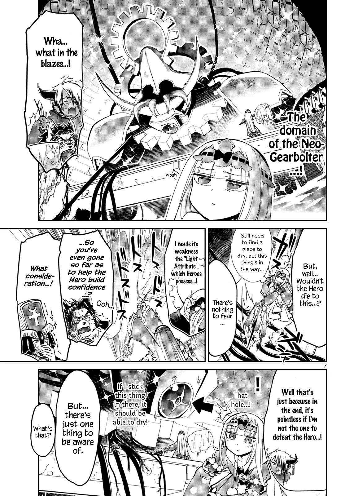 Maou-jou de Oyasumi Chapter 24 page 7 - Chapter 24: My Laundry Path