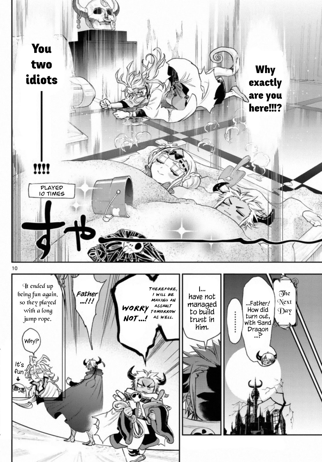 Maou-jou de Oyasumi Chapter 241 page 10 - Chapter 241: The 241st Night