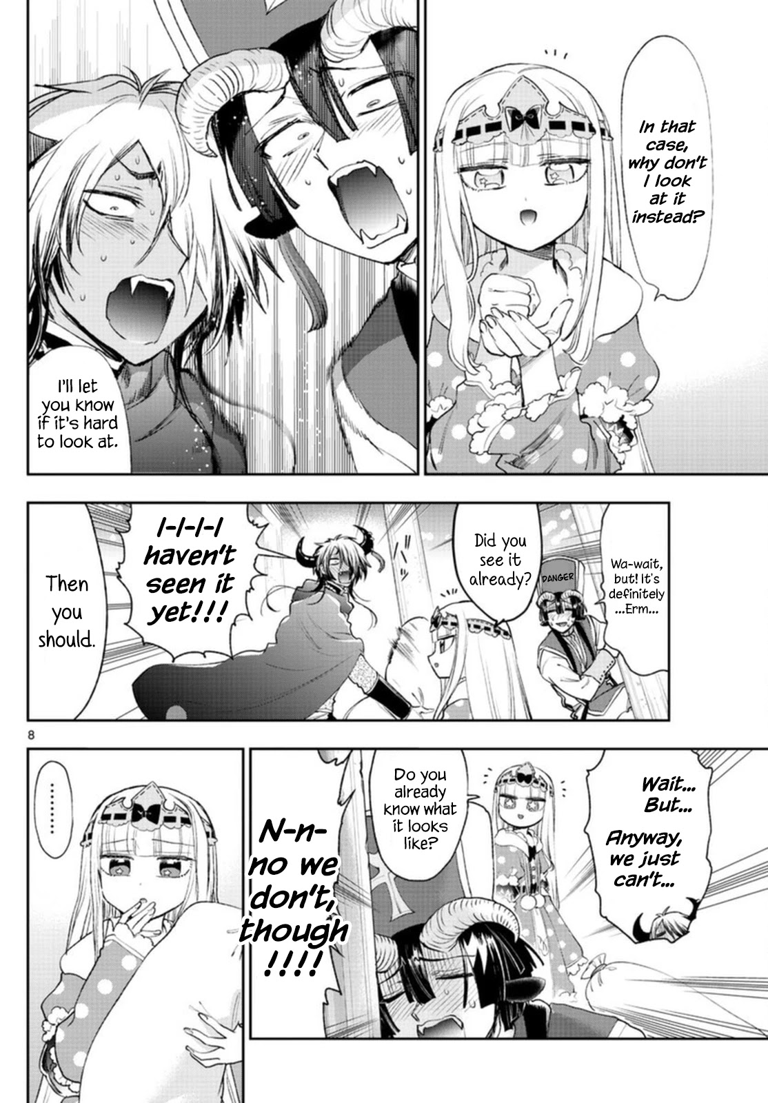 Maou-jou de Oyasumi Chapter 243 page 8 - Chapter 243: The 243rd Night