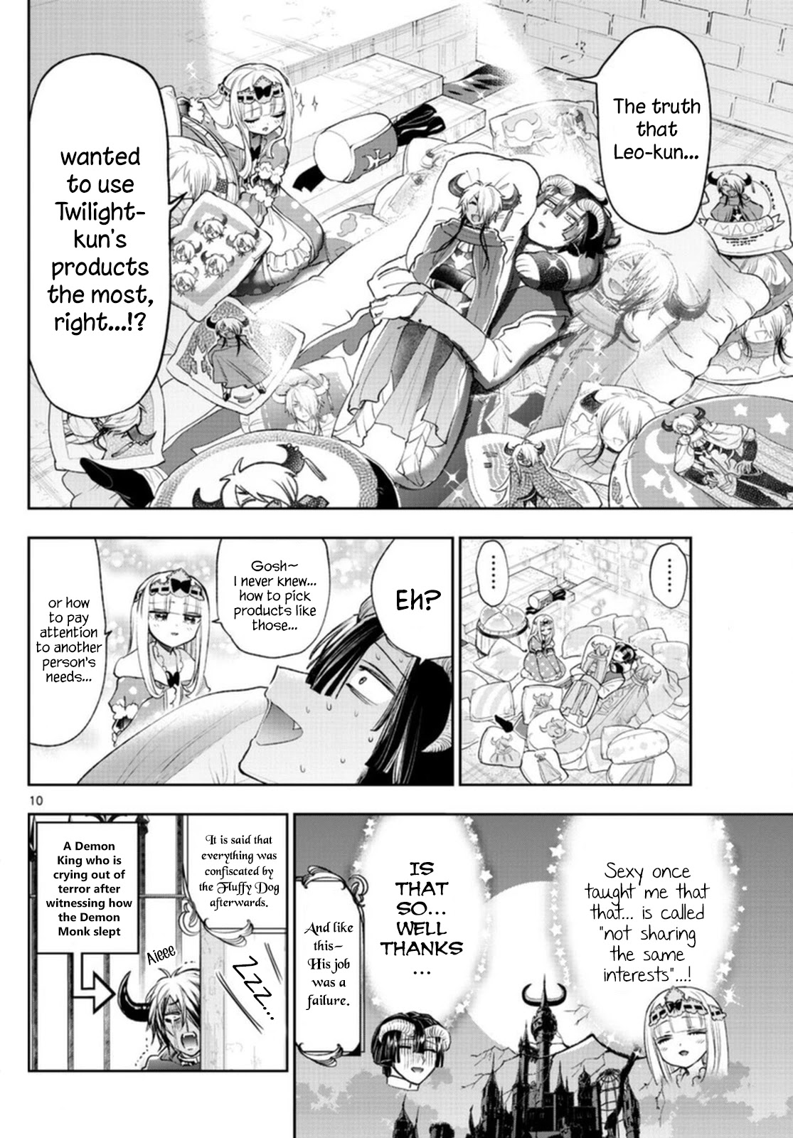 Maou-jou de Oyasumi Chapter 244 page 10 - Chapter 244: The 244th Night