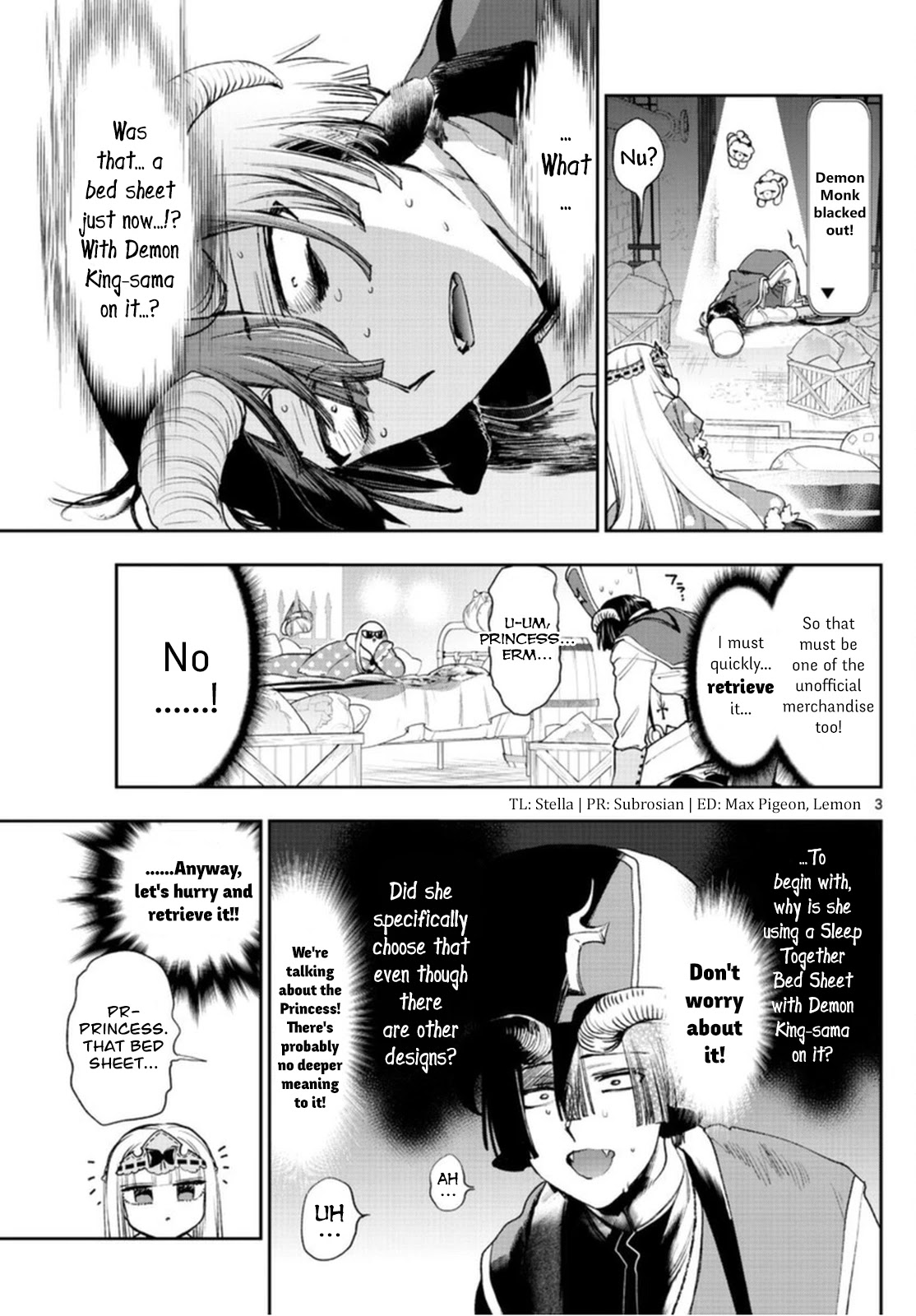 Maou-jou de Oyasumi Chapter 244 page 3 - Chapter 244: The 244th Night