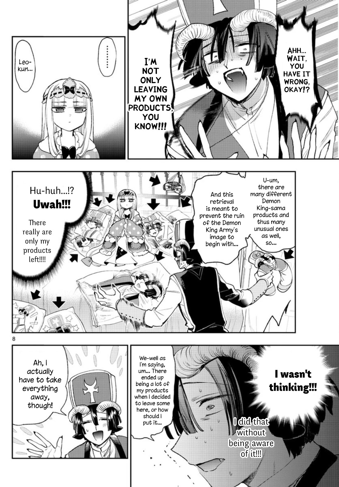 Maou-jou de Oyasumi Chapter 244 page 8 - Chapter 244: The 244th Night