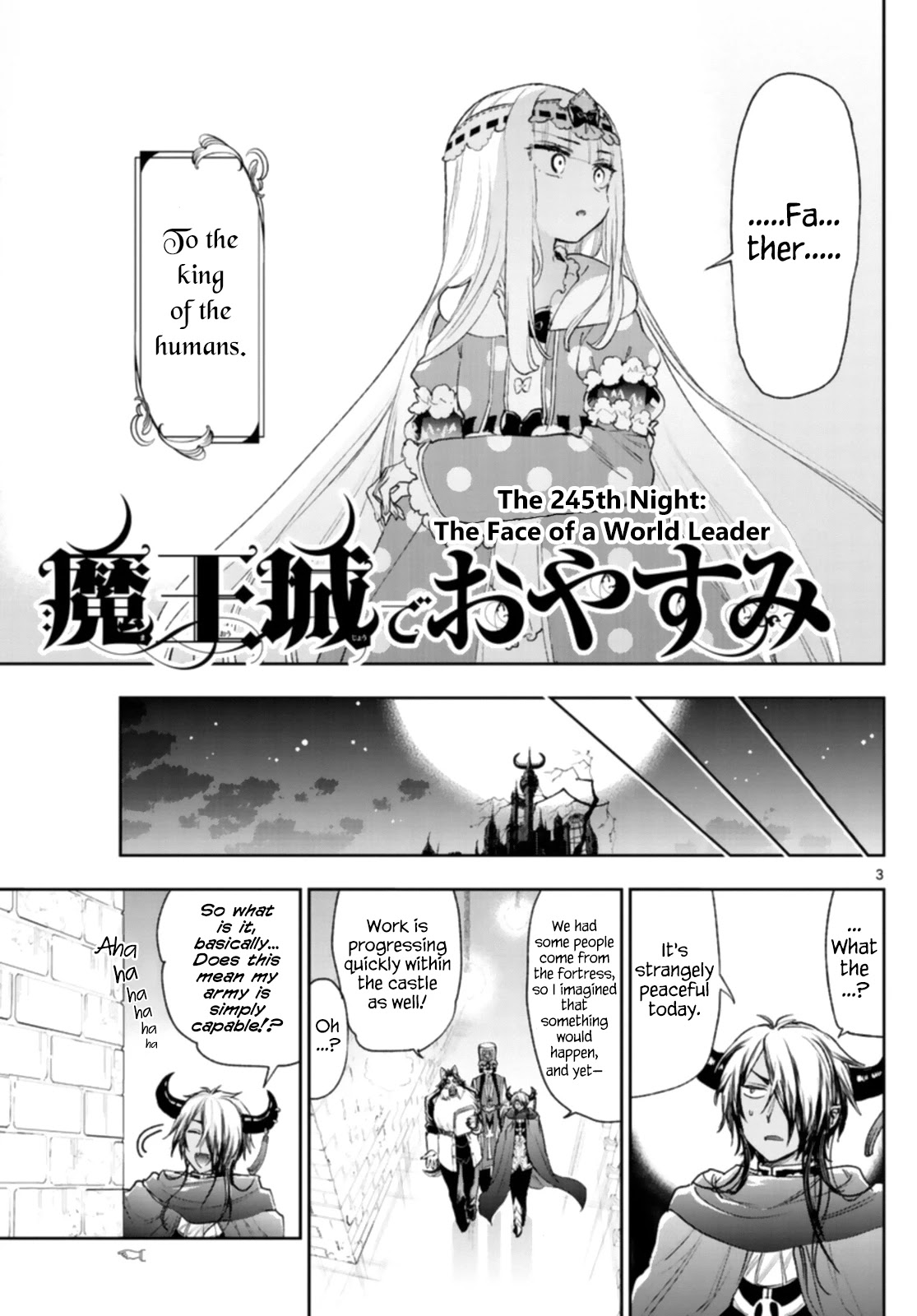 Maou-jou de Oyasumi Chapter 245 page 3 - Chapter 245: The 245th Night
