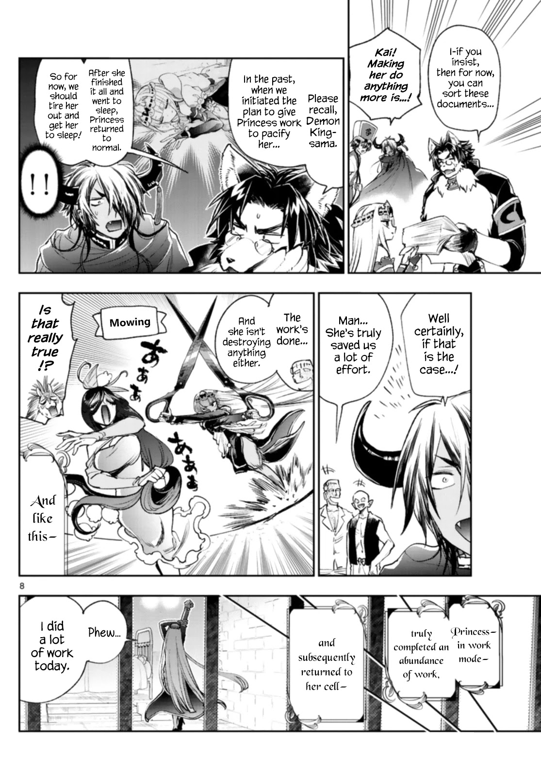 Maou-jou de Oyasumi Chapter 245 page 8 - Chapter 245: The 245th Night