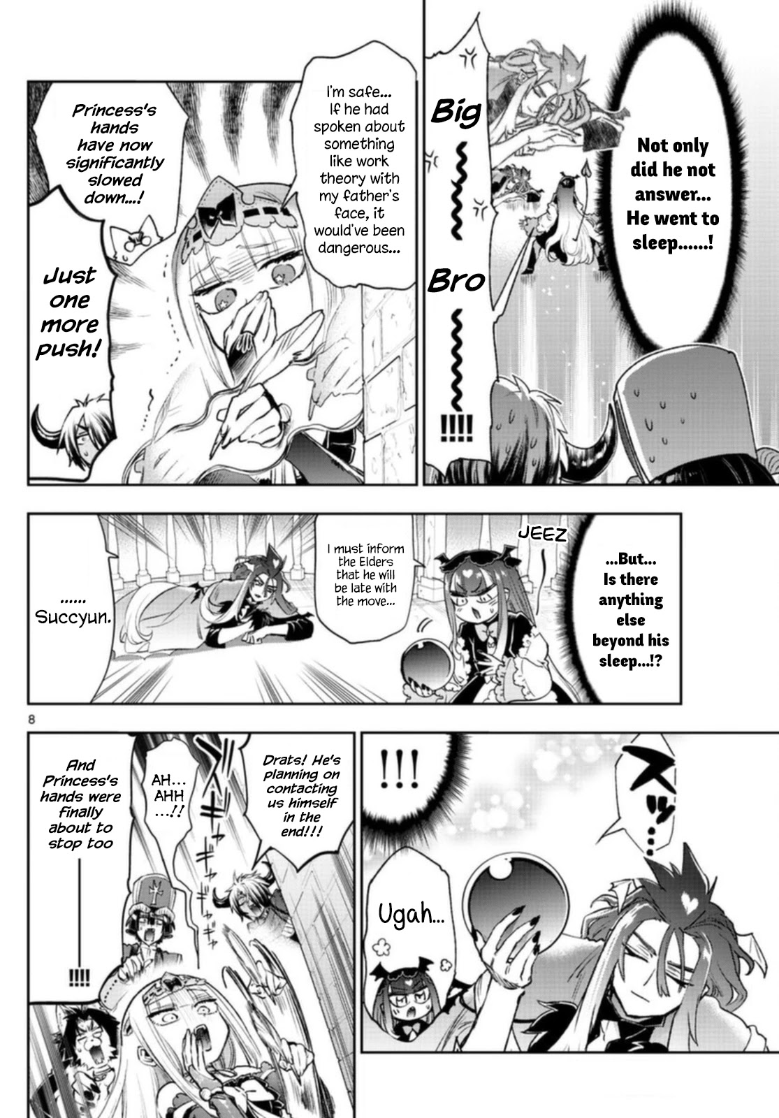 Maou-jou de Oyasumi Chapter 246 page 8 - Chapter 246: The 246th Night