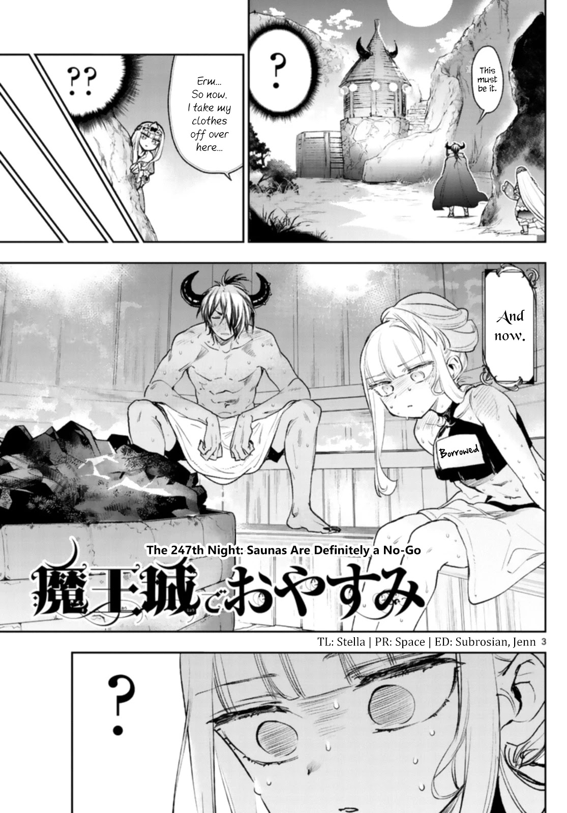 Maou-jou de Oyasumi Chapter 247 page 3 - Chapter 247: The 247th Night