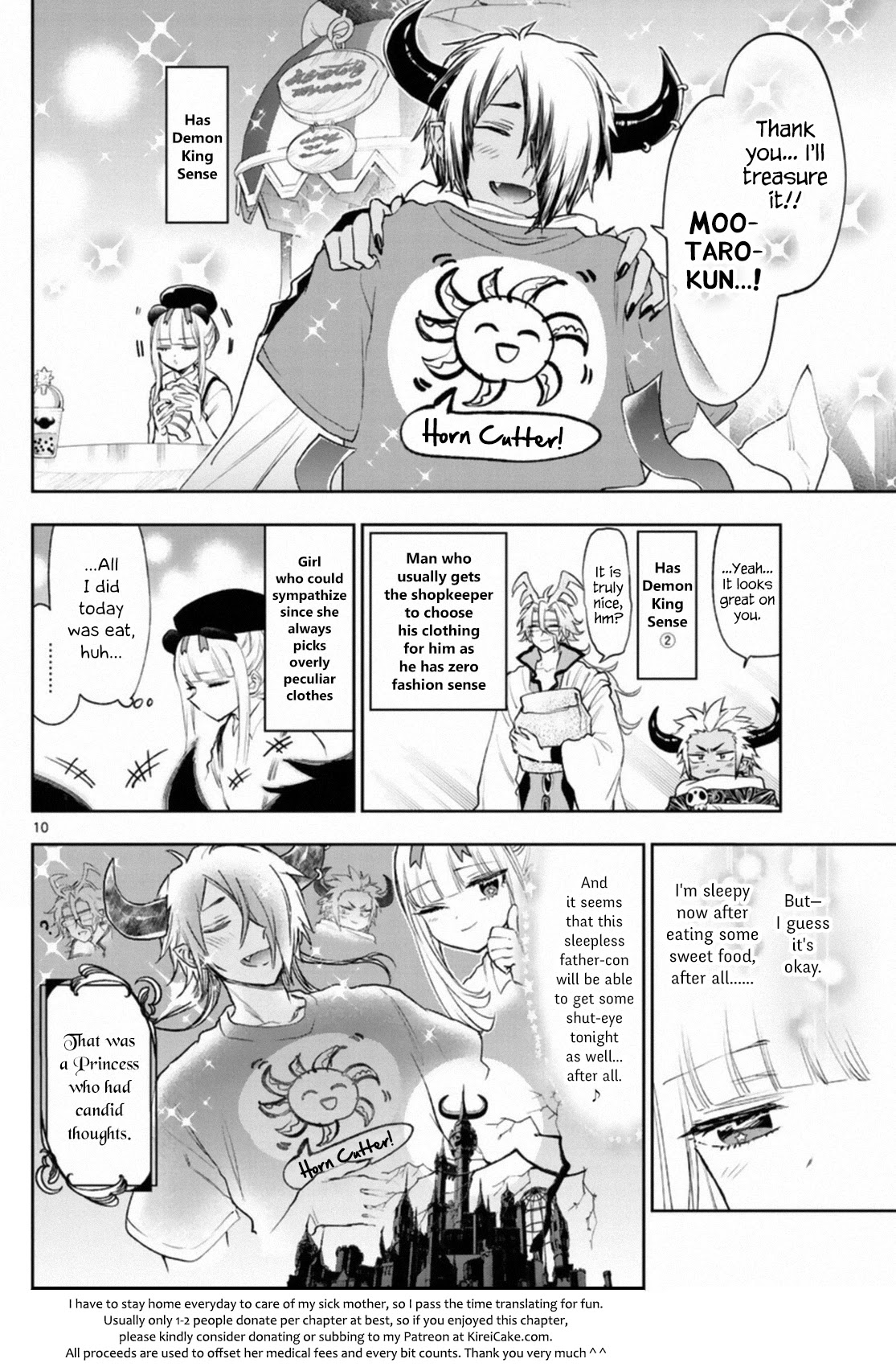 Maou-jou de Oyasumi Chapter 249 page 10 - Chapter 249: The 249th Night