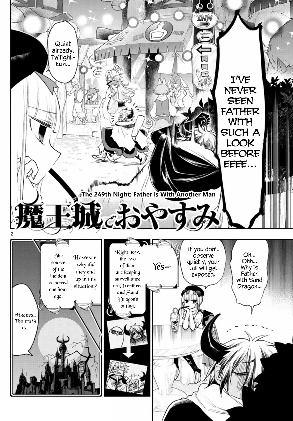 Maou-jou de Oyasumi Chapter 249 page 2 - Chapter 249: The 249th Night