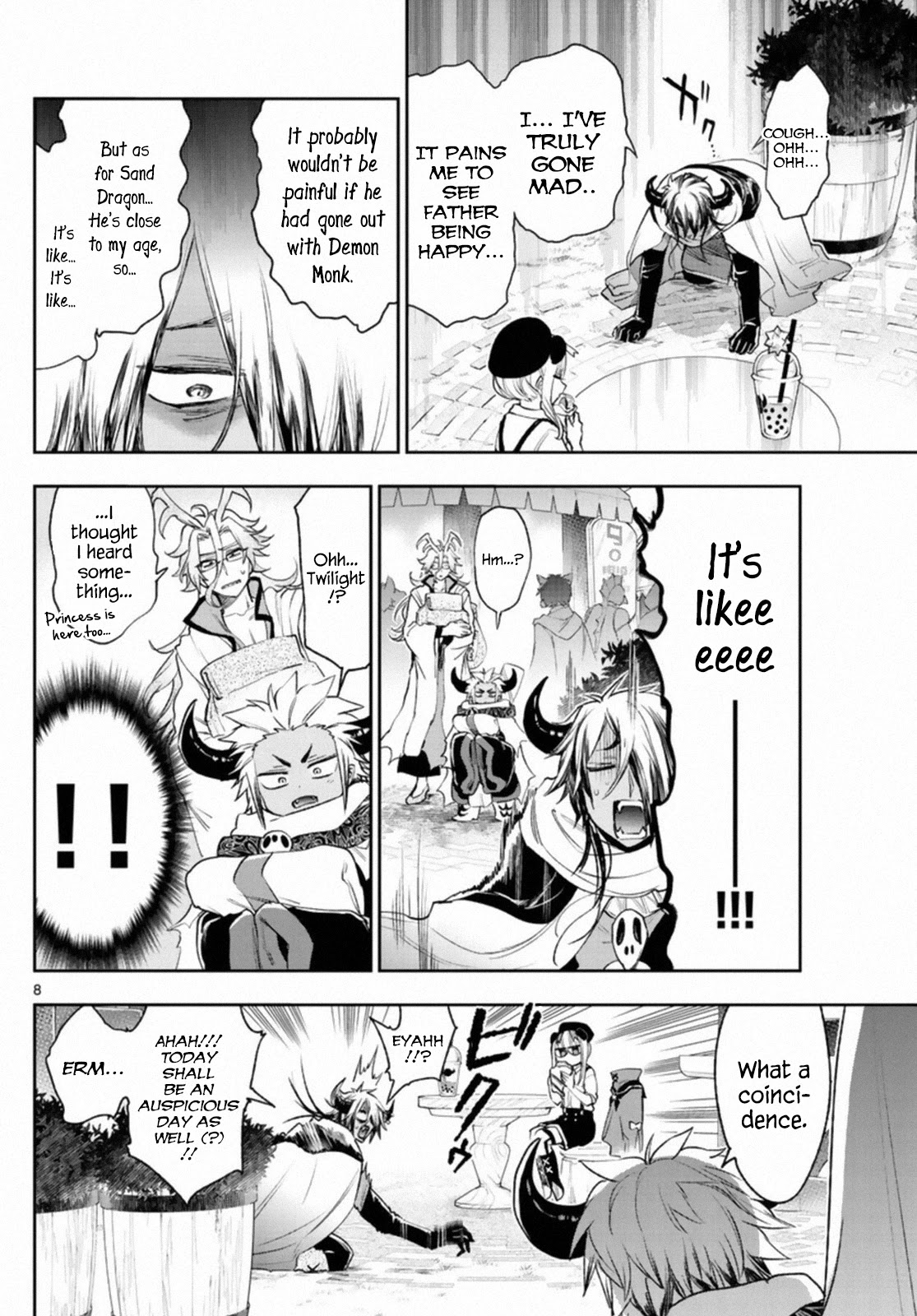 Maou-jou de Oyasumi Chapter 249 page 8 - Chapter 249: The 249th Night