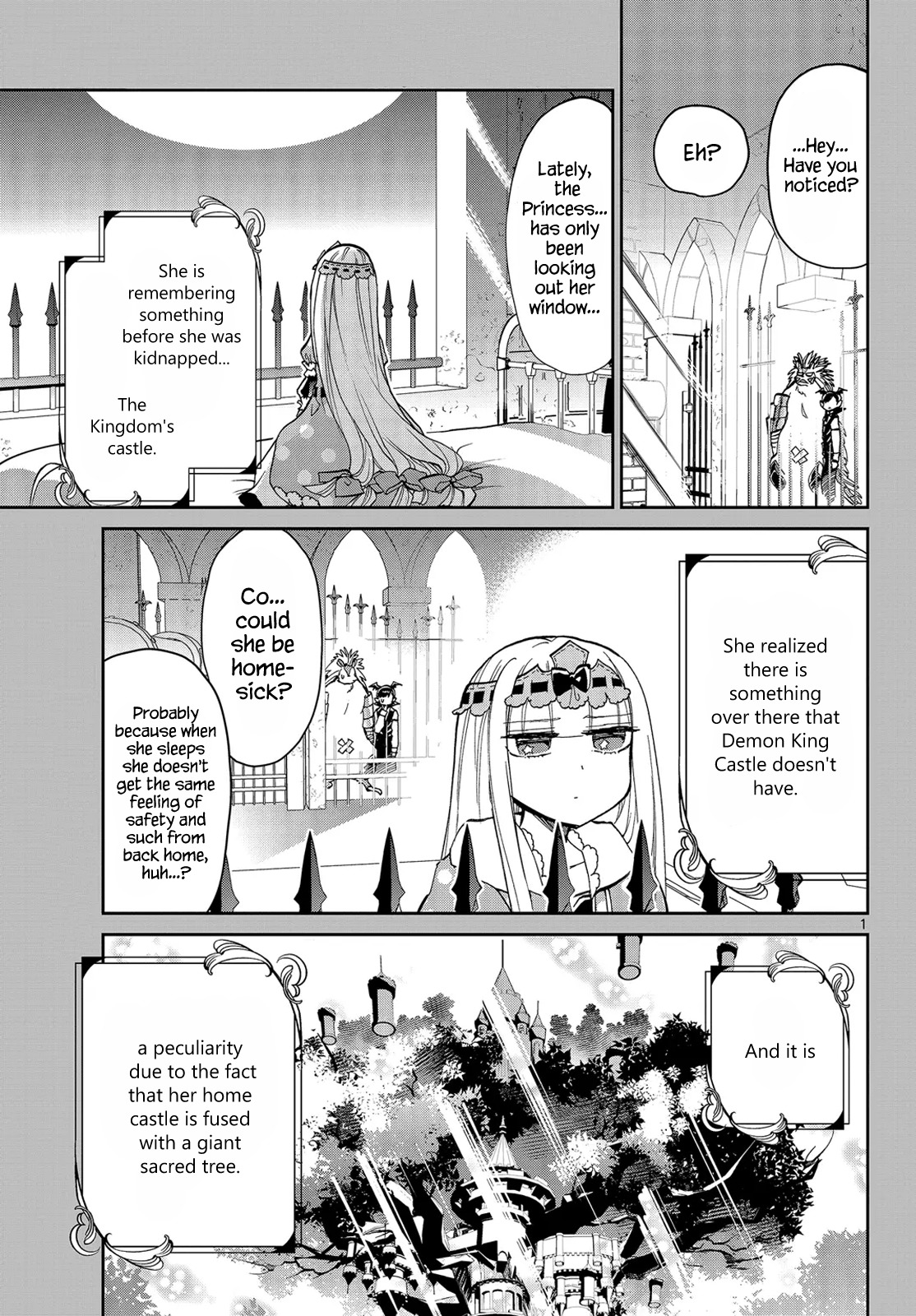 Maou-jou de Oyasumi Chapter 25 page 1 - Chapter 25: On a Cradle Unto the Grave