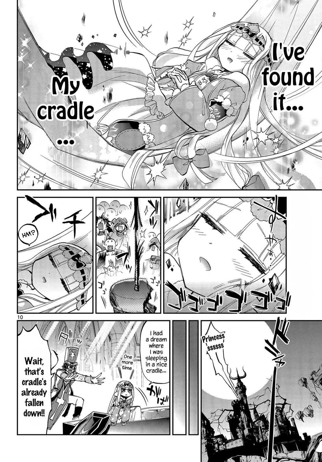 Maou-jou de Oyasumi Chapter 25 page 10 - Chapter 25: On a Cradle Unto the Grave