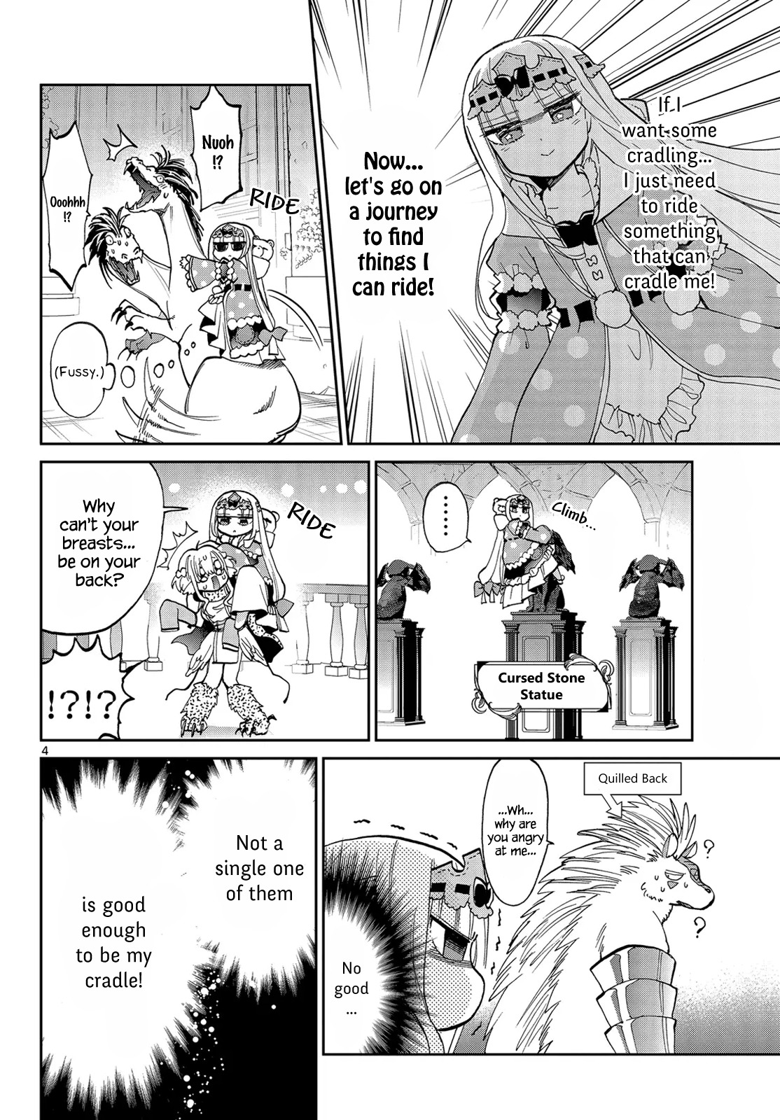 Maou-jou de Oyasumi Chapter 25 page 4 - Chapter 25: On a Cradle Unto the Grave