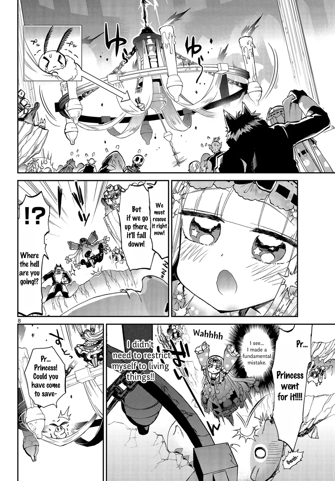 Maou-jou de Oyasumi Chapter 25 page 8 - Chapter 25: On a Cradle Unto the Grave