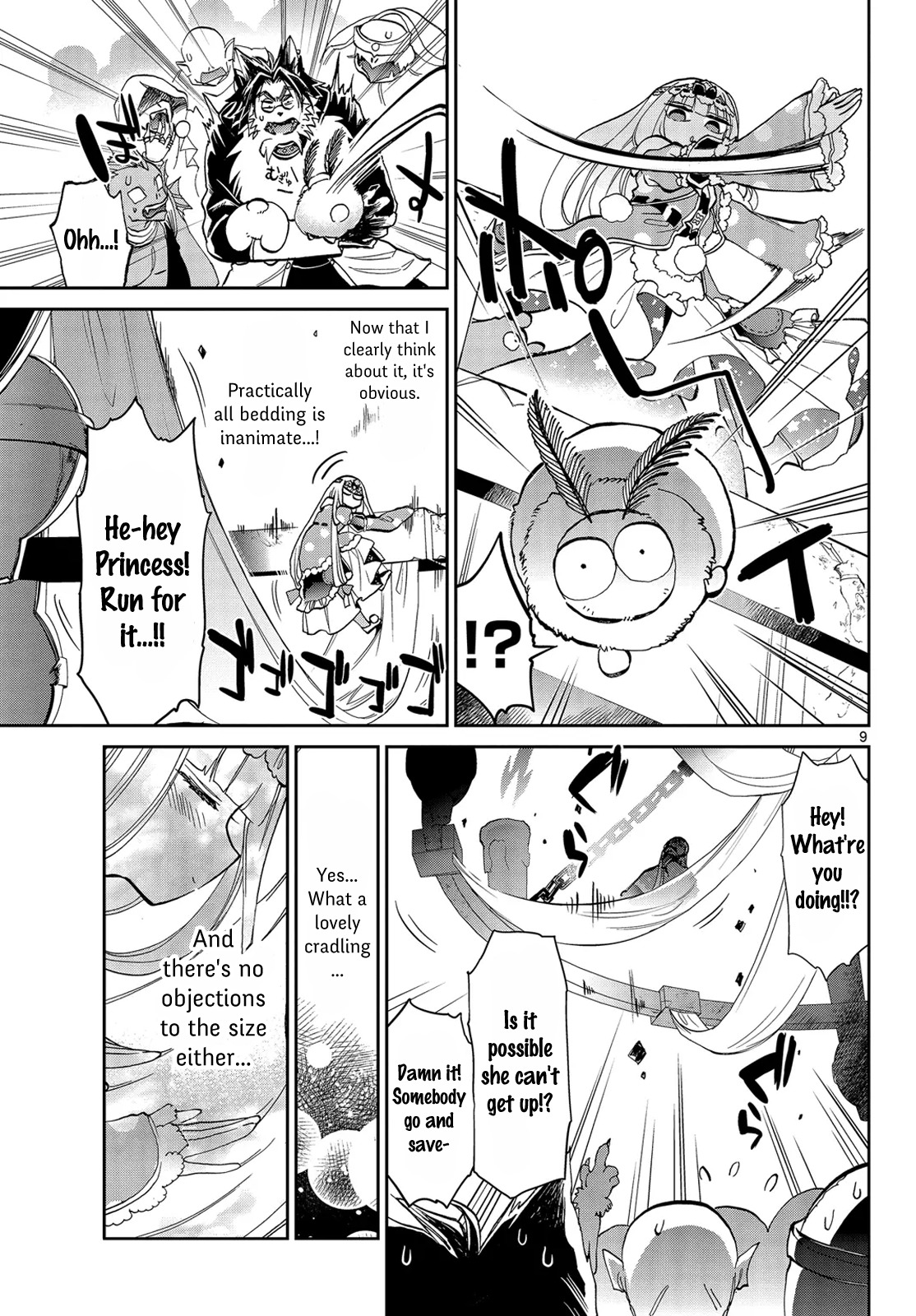 Maou-jou de Oyasumi Chapter 25 page 9 - Chapter 25: On a Cradle Unto the Grave