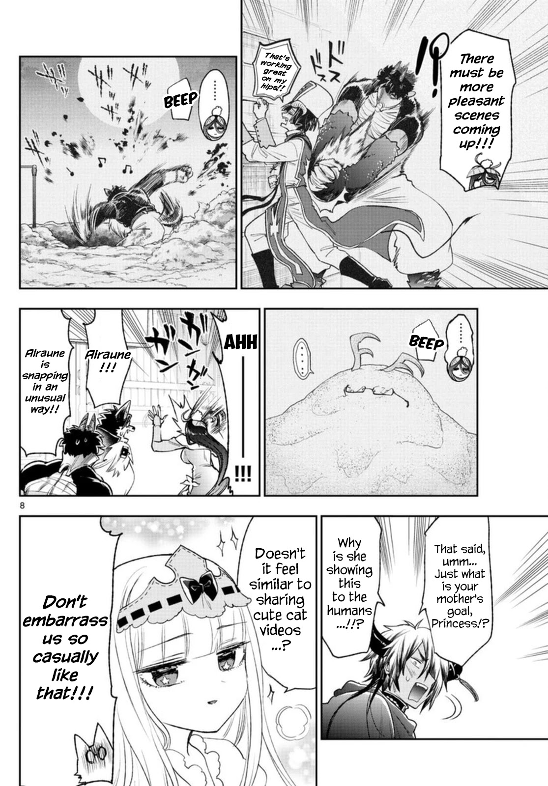 Maou-jou de Oyasumi Chapter 250 page 8 - Chapter 250: The 250th Night