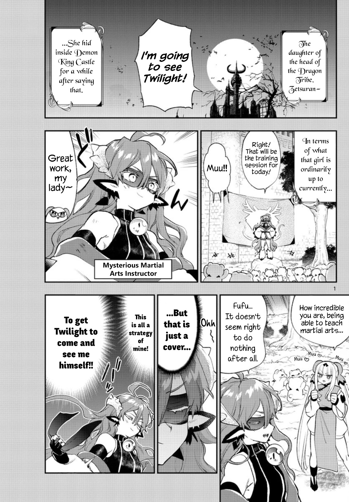 Maou-jou de Oyasumi Chapter 252 page 1 - Chapter 252: The 252nd Night
