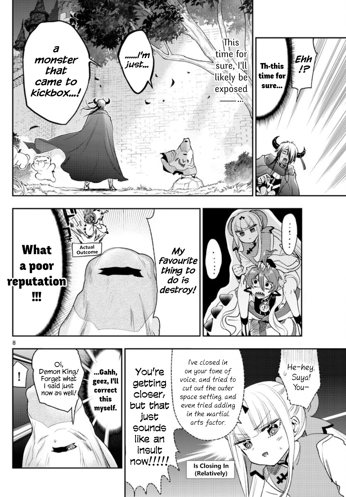 Maou-jou de Oyasumi Chapter 252 page 8 - Chapter 252: The 252nd Night