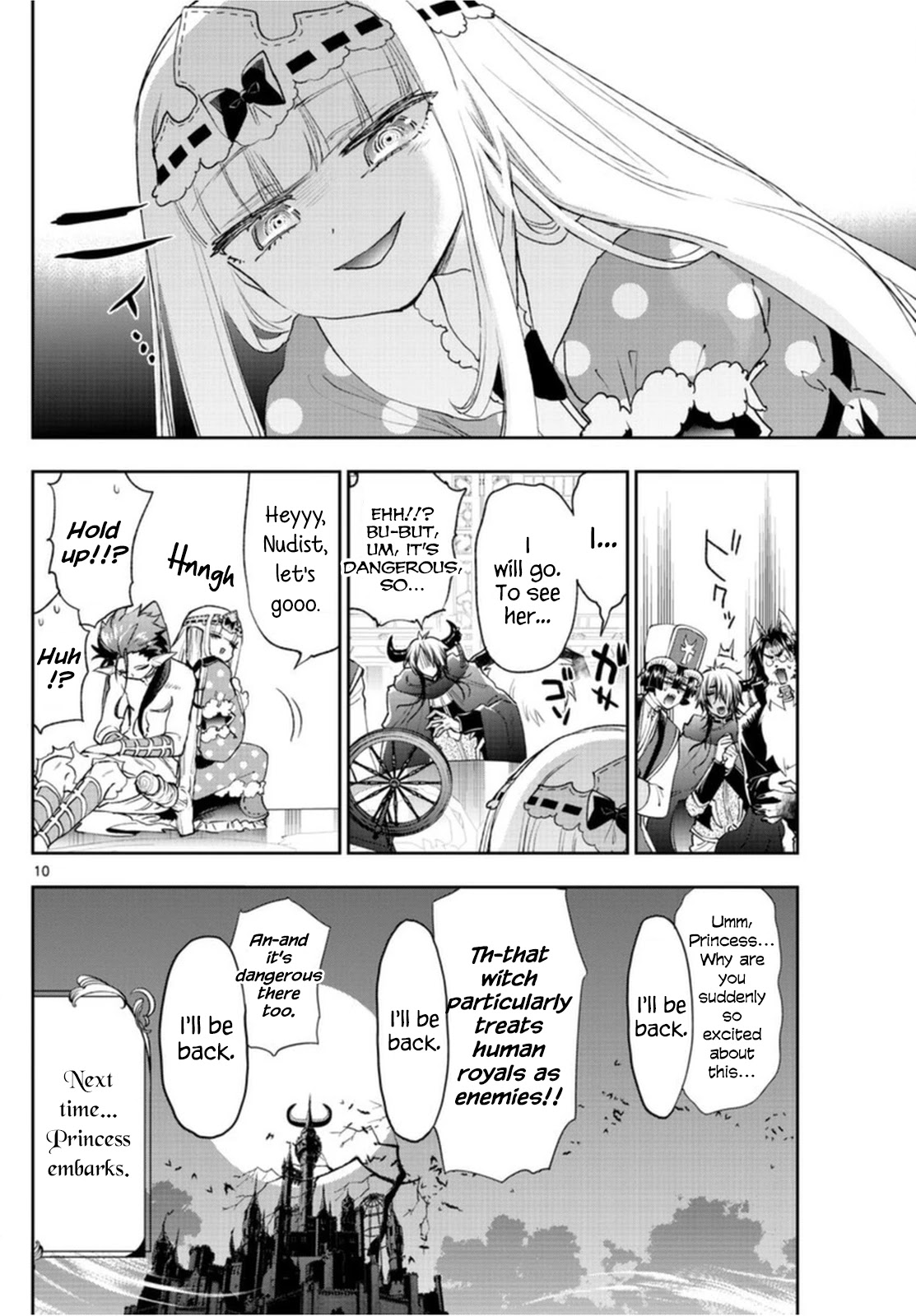 Maou-jou de Oyasumi Chapter 253 page 10 - Chapter 253: The 253rd Night