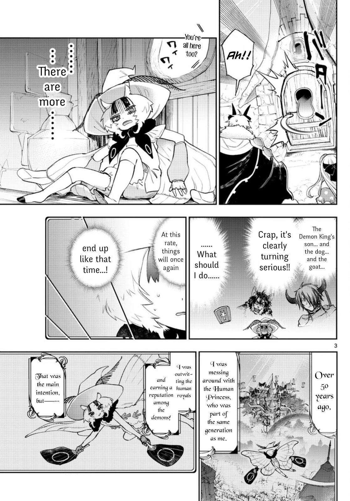 Maou-jou de Oyasumi Chapter 255 page 3 - Chapter 255: The 255th Night