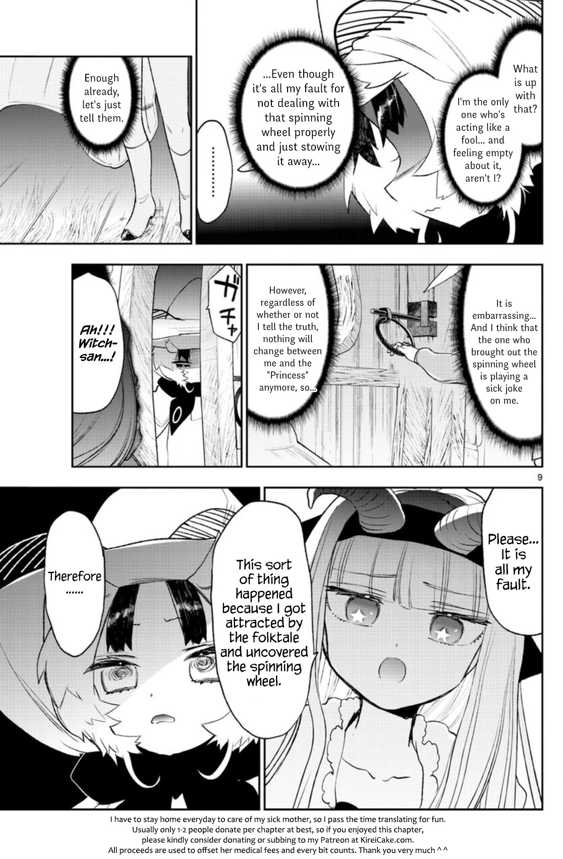 Maou-jou de Oyasumi Chapter 255 page 9 - Chapter 255: The 255th Night
