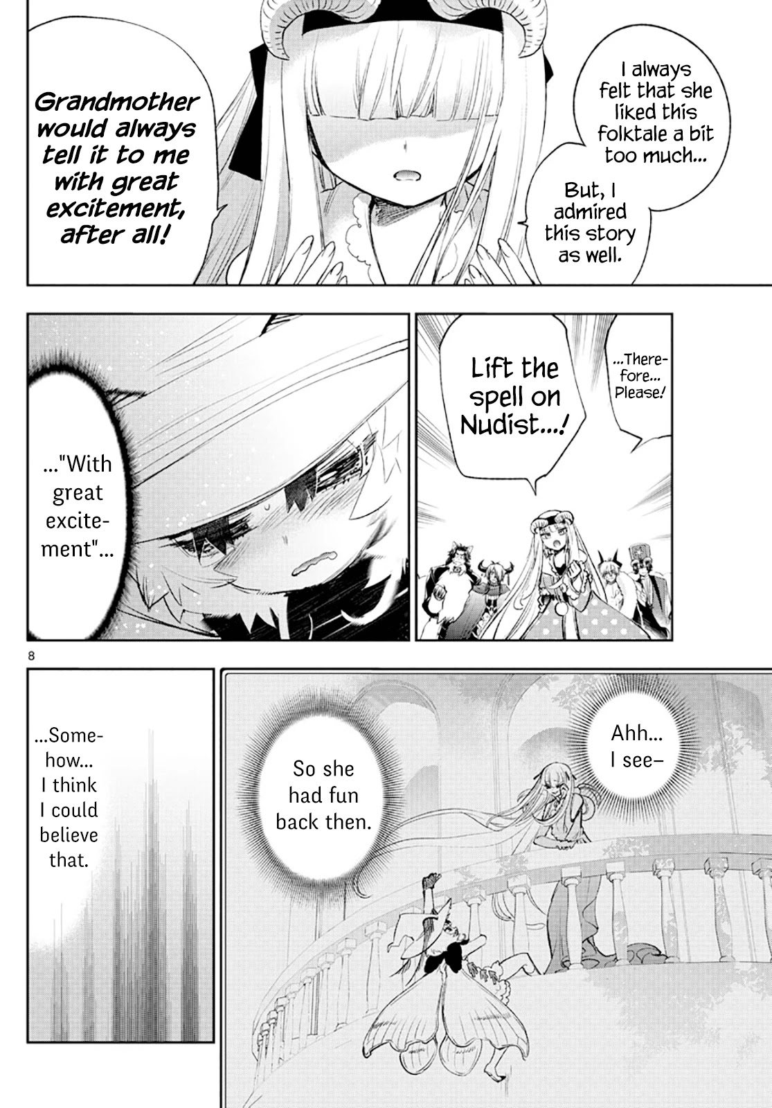Maou-jou de Oyasumi Chapter 256 page 8 - Chapter 256: The 256th Night