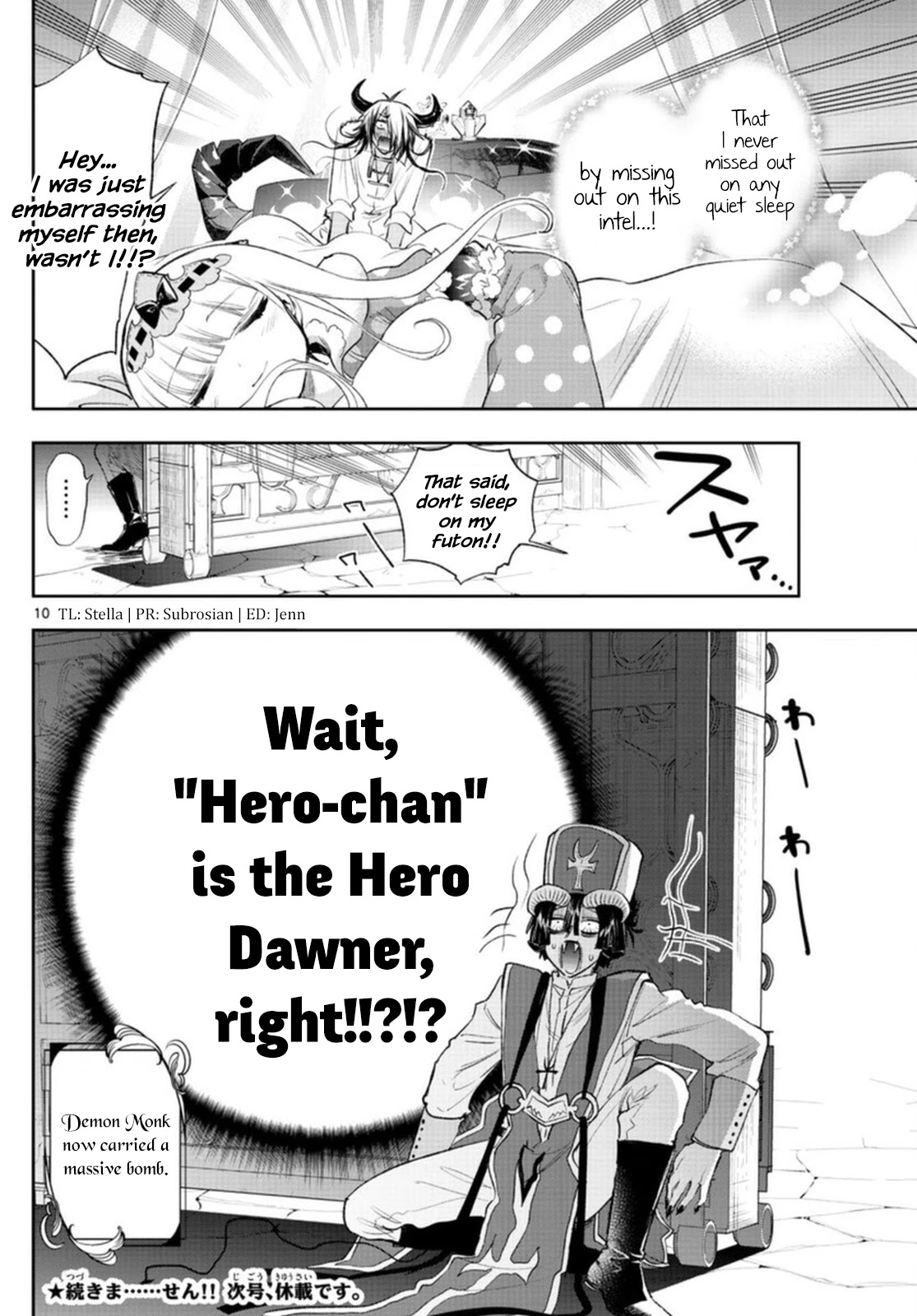 Maou-jou de Oyasumi Chapter 257 page 10 - Chapter 257: Succesive Pajama Party