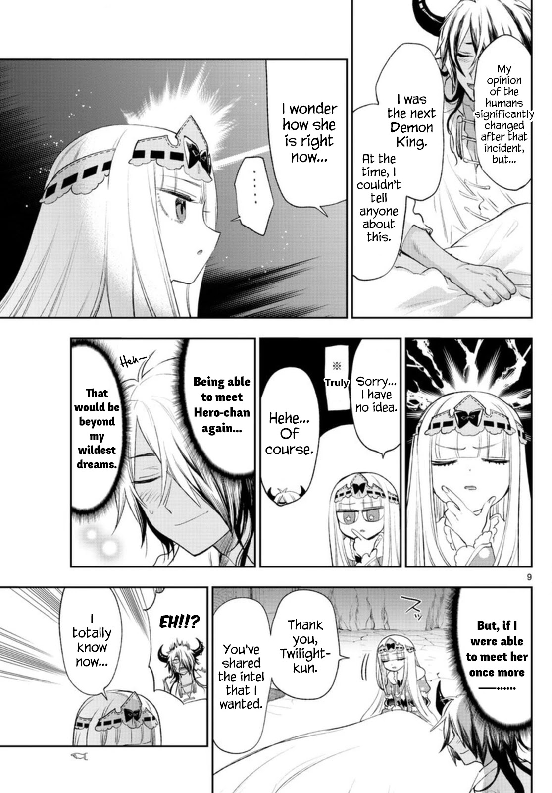 Maou-jou de Oyasumi Chapter 257 page 9 - Chapter 257: Succesive Pajama Party