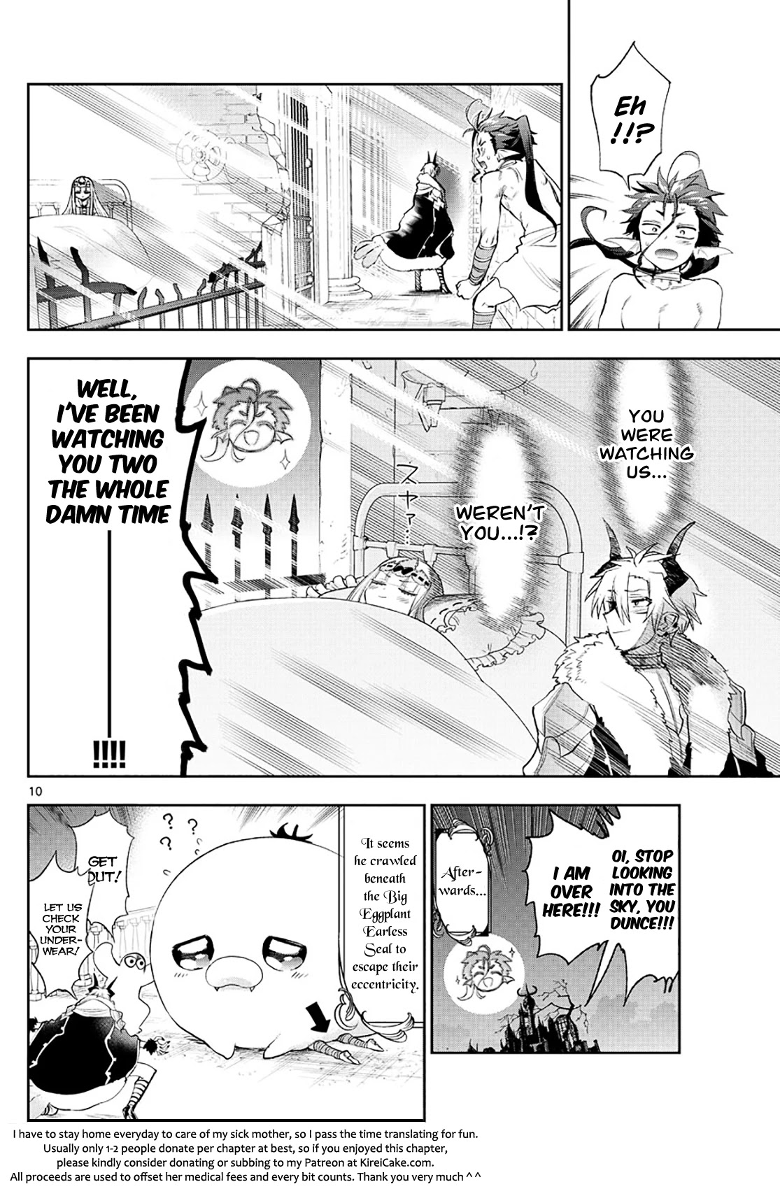 Maou-jou de Oyasumi Chapter 258 page 10 - Chapter 258: Fight Freely!