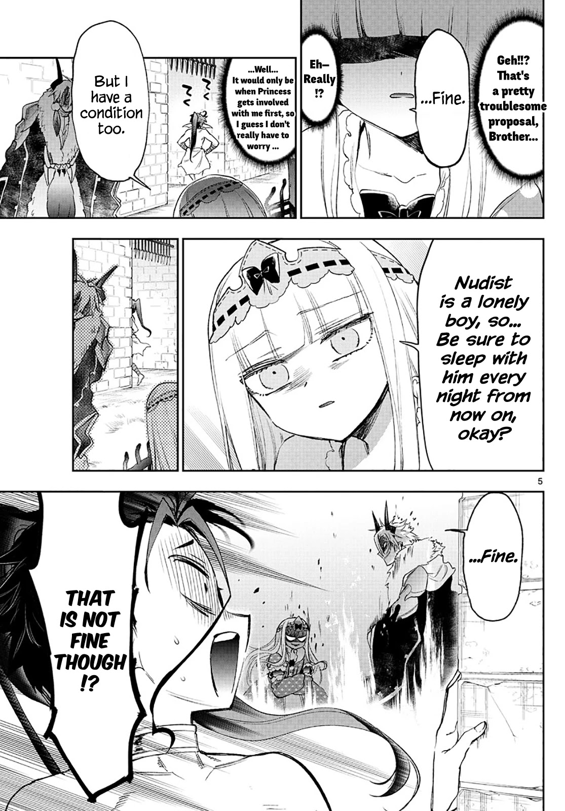 Maou-jou de Oyasumi Chapter 258 page 5 - Chapter 258: Fight Freely!