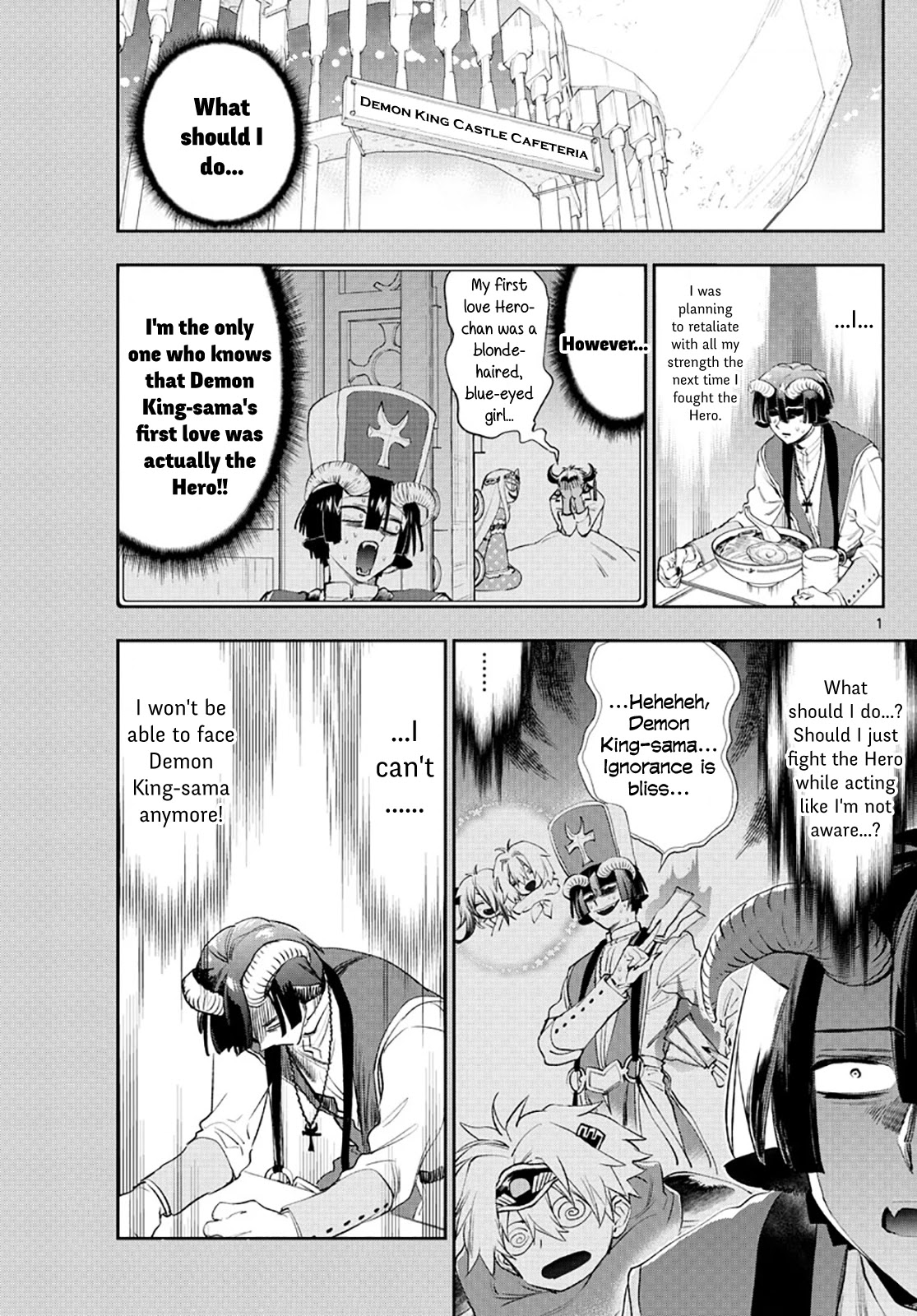 Maou-jou de Oyasumi Chapter 259 page 1 - Chapter 259: Shut Up and Eat