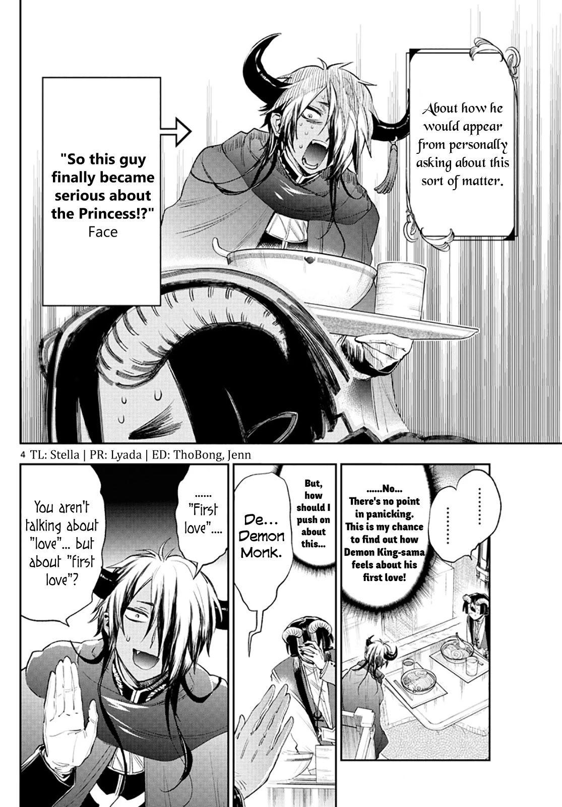 Maou-jou de Oyasumi Chapter 259 page 4 - Chapter 259: Shut Up and Eat